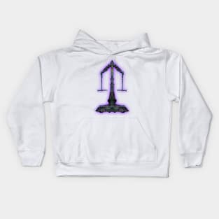 Libra 3c Lavender Kids Hoodie